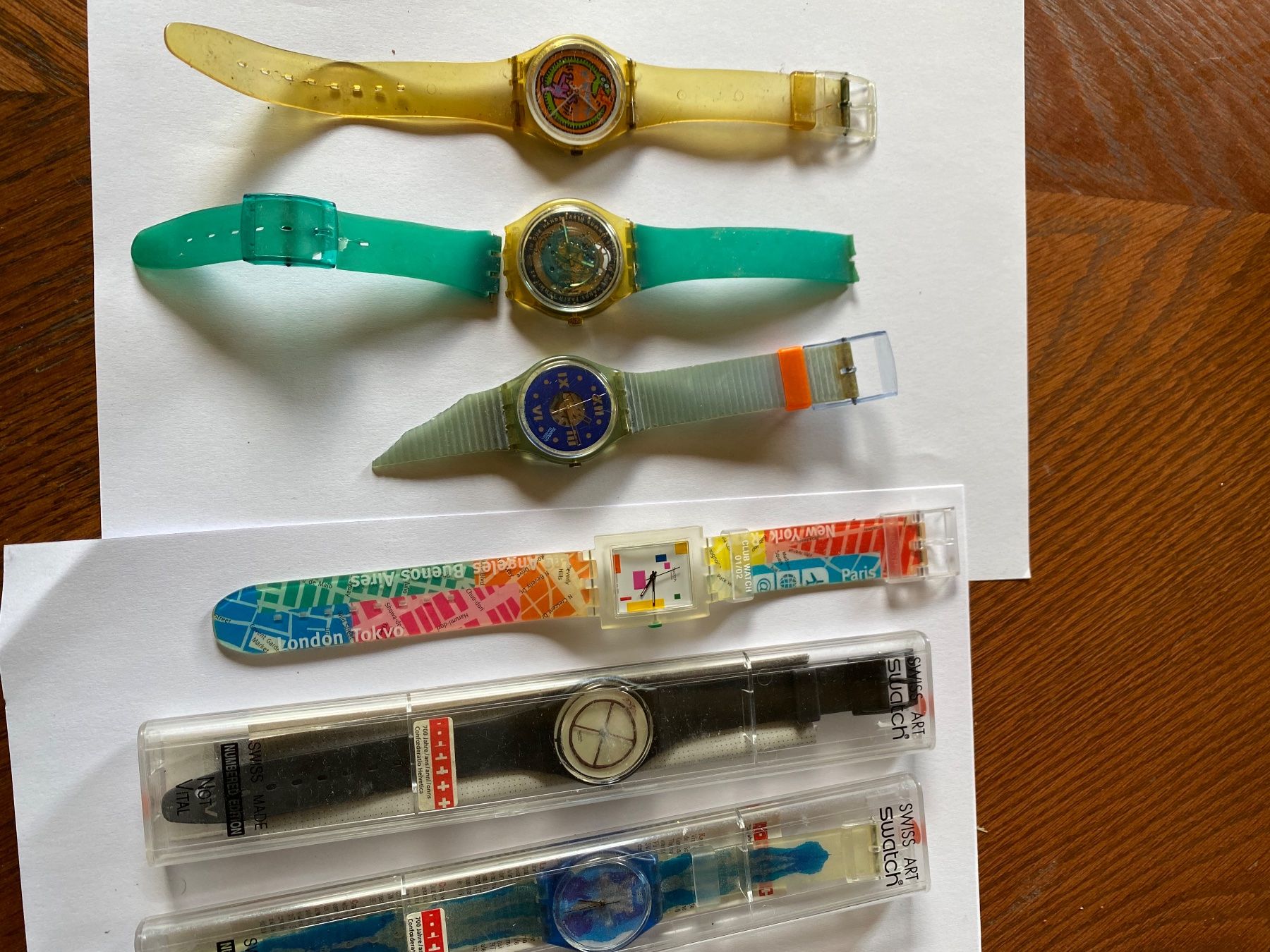 Swatch Orologi: Swatch Sammlung Keith Haring etc. – Usato da Schangnau venduto da Ananta