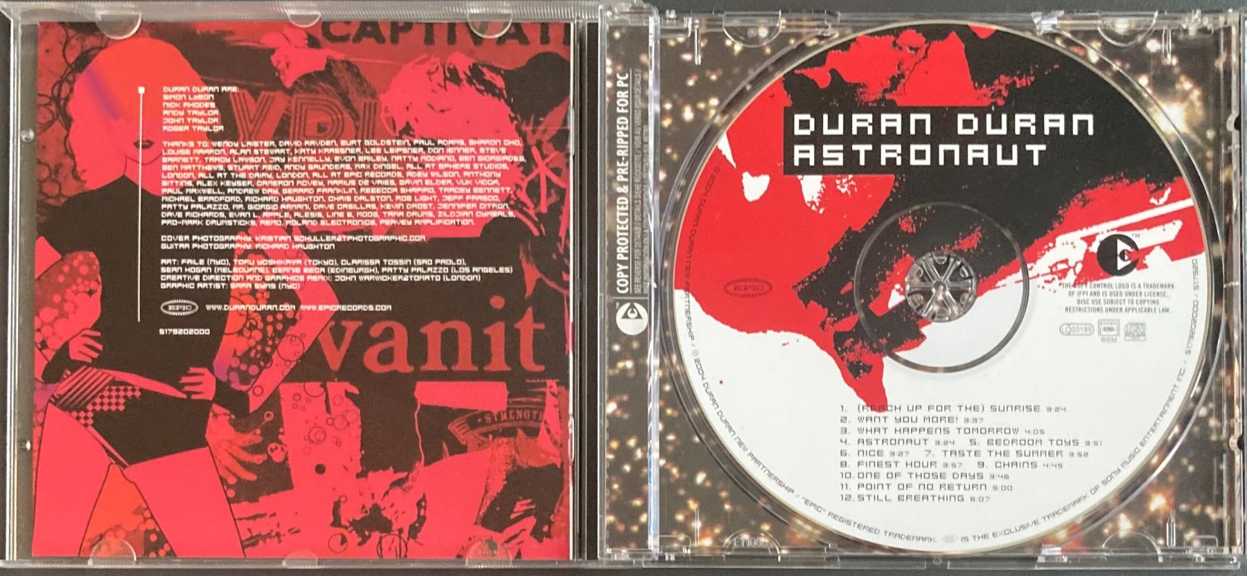 CDs: DURAN DURAN - ASTRONAUT – Gebraucht aus Poliez-Pittet von Newtown-Records 2