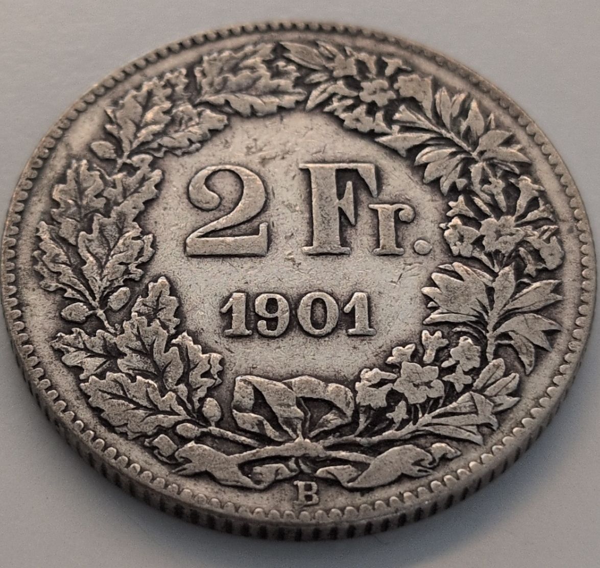 Tutti le monete: 2 Franken Muenze 1901 – Usato da Worblaufen venduto da Ssjaeggi