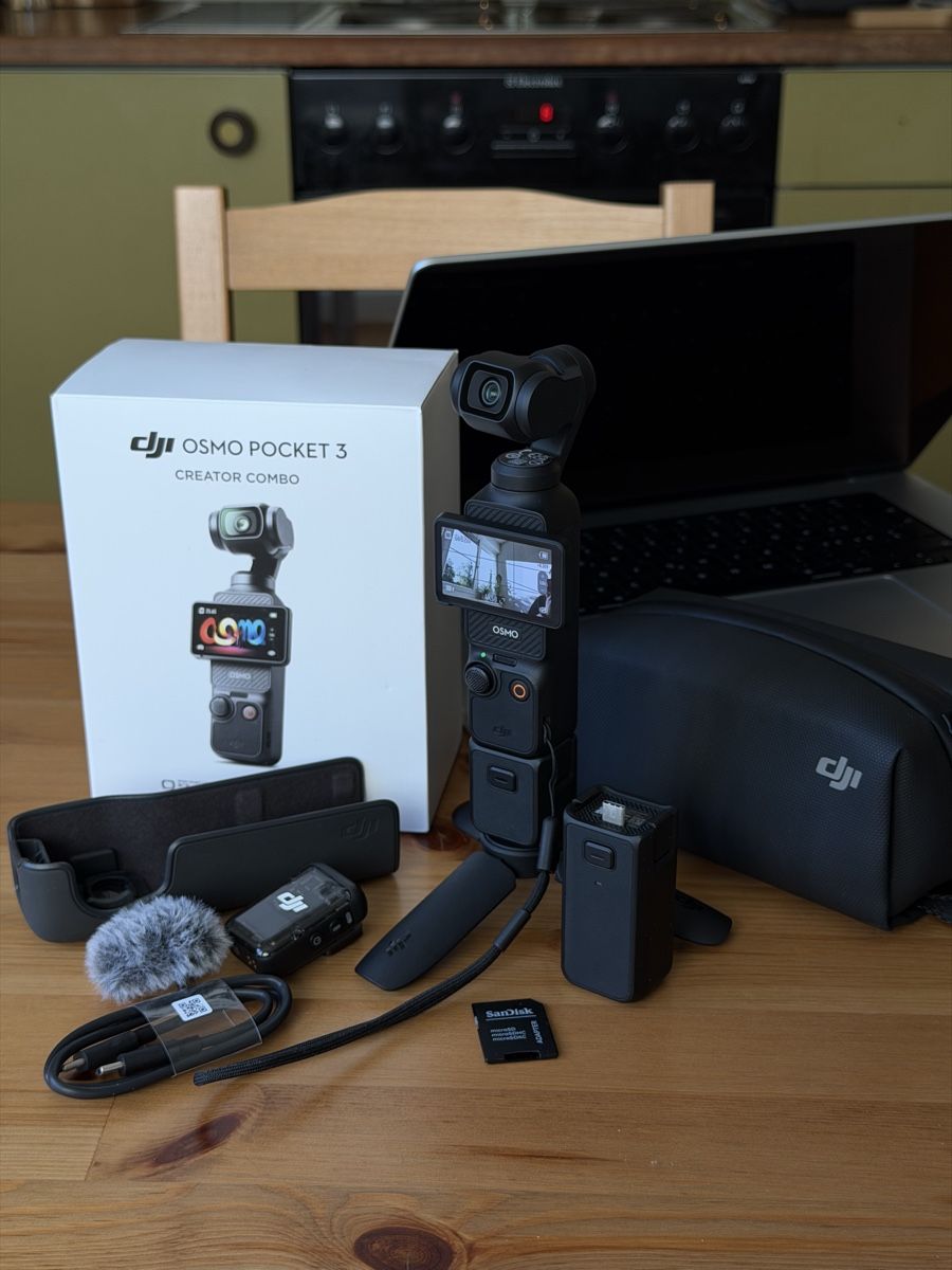 DJI Action Cam: DJI Osmo Pocket 3 Creator Combo – Usato da Zürich venduto da idbronskiy