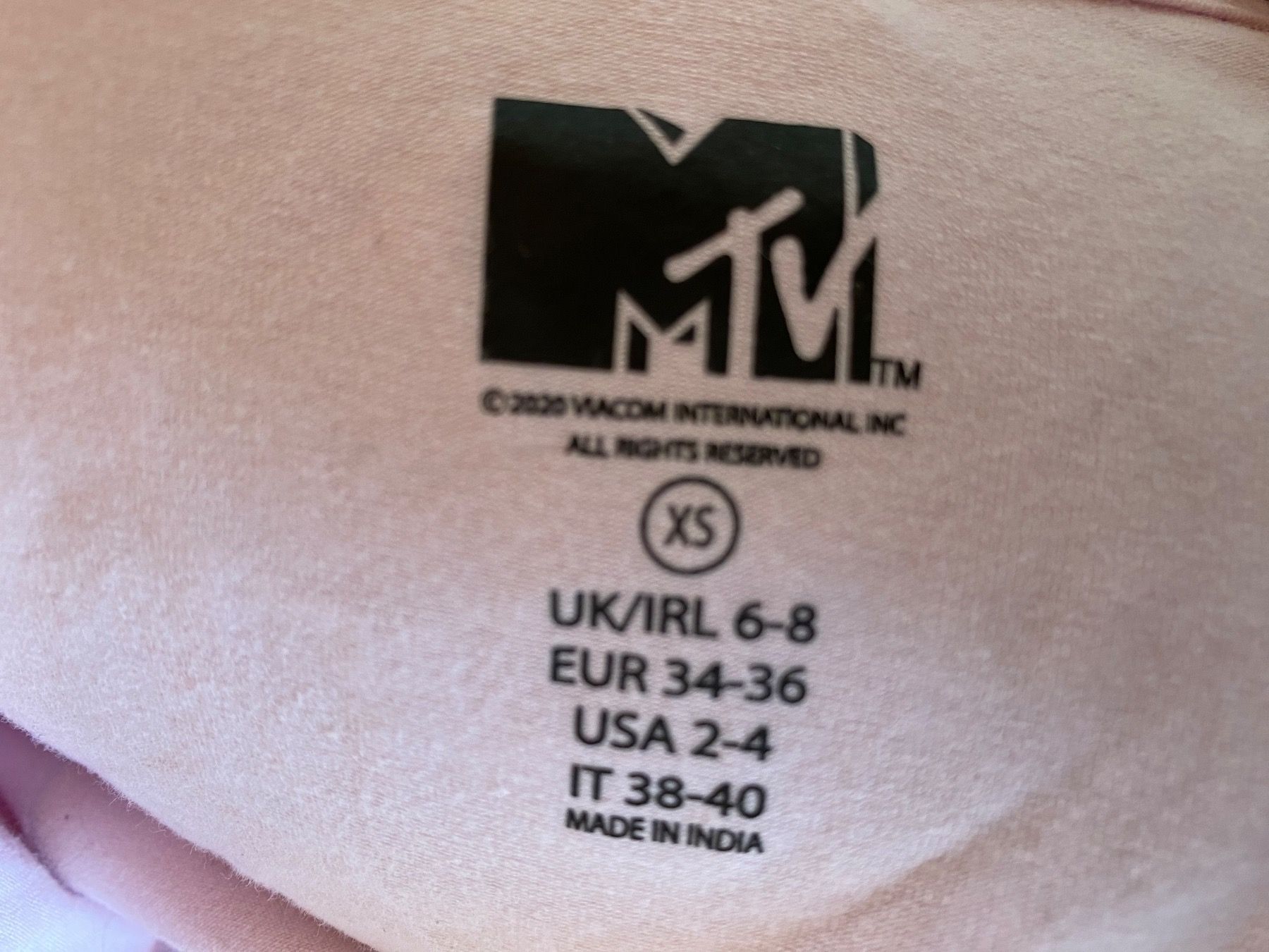 Top: Crop Top MTV Gr. XS – Usato da St.Gallen venduto da maierm01 2