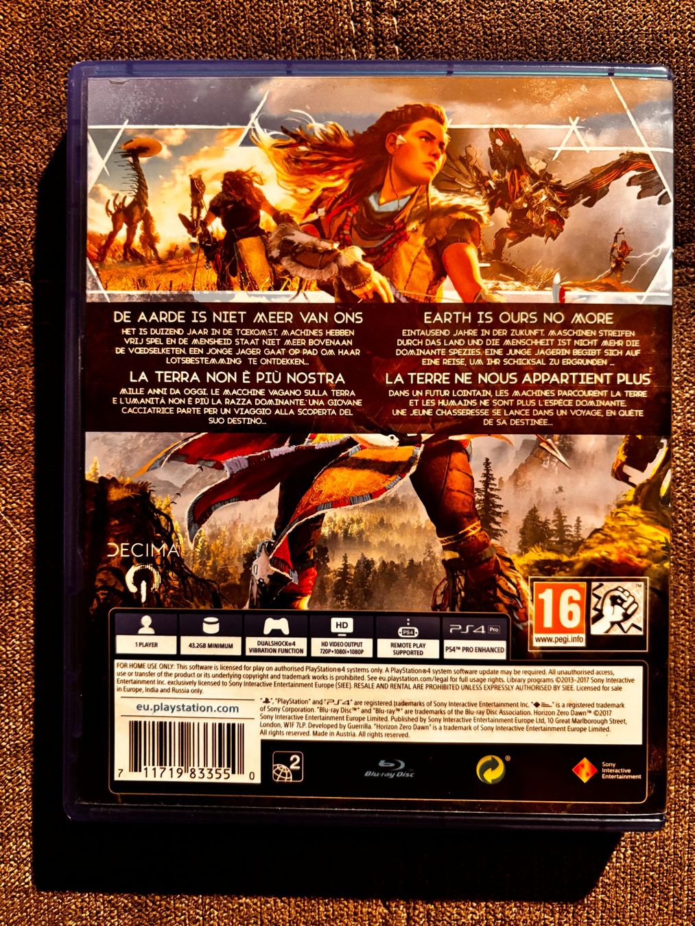 Spiele: PS4 Spiel Horizon Zero Dawn – Neu (gemäss Beschreibung) aus St. Niklaus VS von np8_lsg2 2