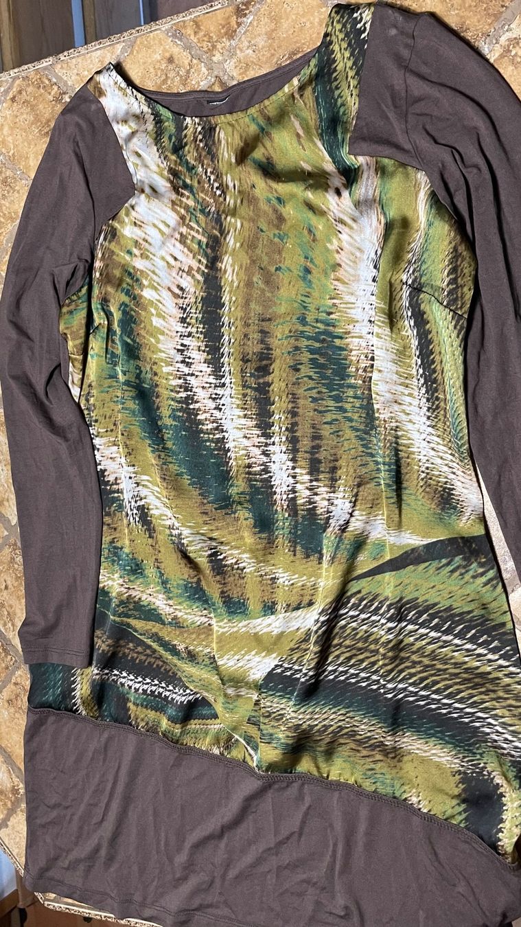 Benetton Vestiti: Bell Abito di seta con cotone-S/M-chic e elegante – Nuovo (secondo la descrizione) da Gordevio venduto da LanaZimm 7