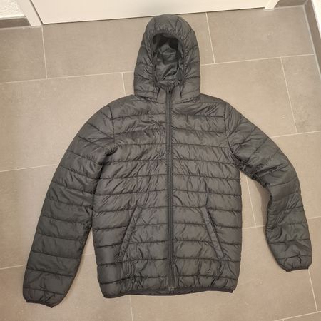 Jungen Steppjacke H&M Schwarz Grösse 170