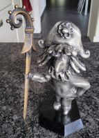 Fasnachtsfigur/Waggis mit Brieföffner/Zinn
