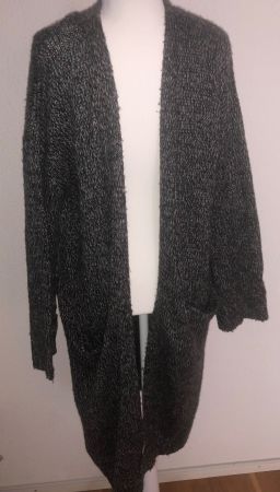 Jacke H&M schwarz/grau Gr. M