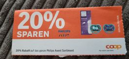 20% Rabatt auf Philips Avent! Coop Bon bis 30.6.26 🍼👶!