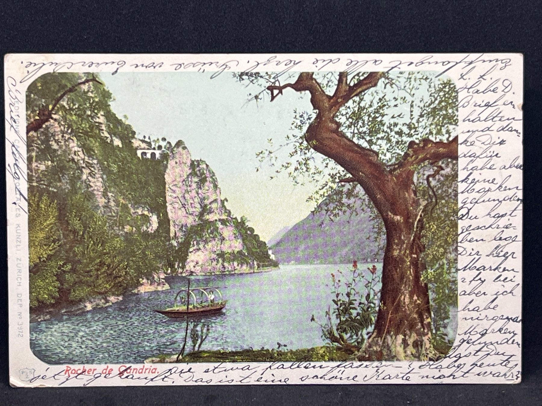 Cartoline postali: Rochers de Gandria – Usato da Widnau venduto da Brusi9