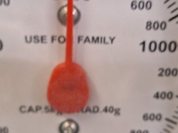 Küchenwaagen: Küchenwaage "Kitchen Scale", Kunststoff weiss bis 5 Kg. – Gebraucht aus Arlesheim von shopradl 6