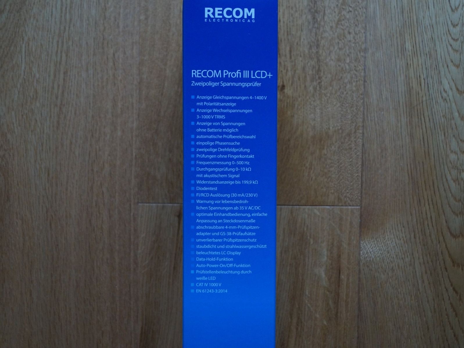 Misurare: RECOM Profi lll LCD+ OVP – Usato da Aarburg venduto da 2..0 2