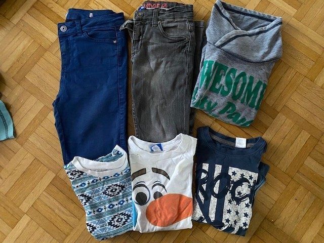 Lotti & Set di vestiti: Kleiderpaket 6-teilig Junge Gr. 116 – Usato da Emmen venduto da Aribini
