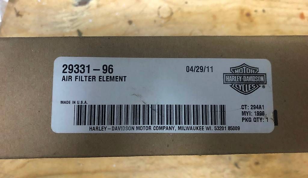 Alle Motorradersatzteile: Harley Davidson Luftfilter HD 29331-96  Neu – Neu und originalverpackt aus Klingnau von 4winde 3