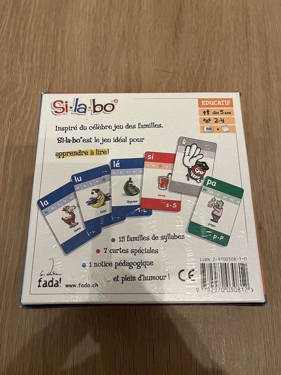 Giochi: Jeu Si La Bo – Nuovo e nell'imballaggio originale da Granges-Paccot venduto da kimi1700 1