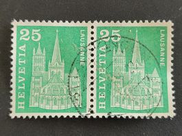 Timbre CH 1960 (10.V.) N° 359 - Cathédrale de Lausanne (duo)