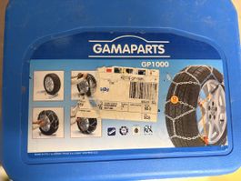 Schneeketten Gamaparts GP1000 für PW, 2 Stück