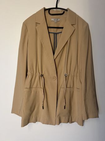 Comma Blazer Jacke, Grösse 36 x Beige, Neu