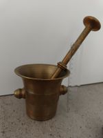 Mortar and Pestle Brass Antique Kitchen Utensil
