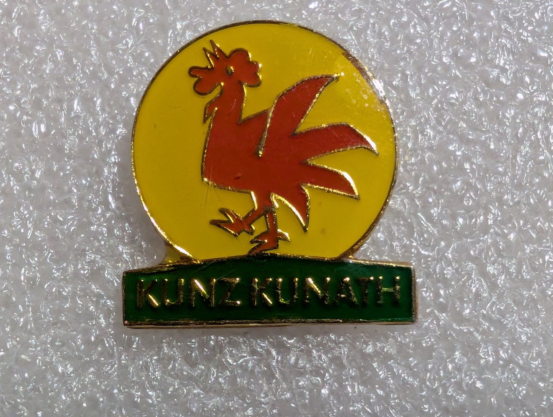 Placchette & Badge: Ansteckpin 260: Kunz Kunath – Usato da Oppligen venduto da Pin-Fall-Shop