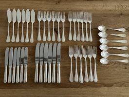 Vintage Silberbesteck SPATEN – 42 Teile aus 80s Gastro