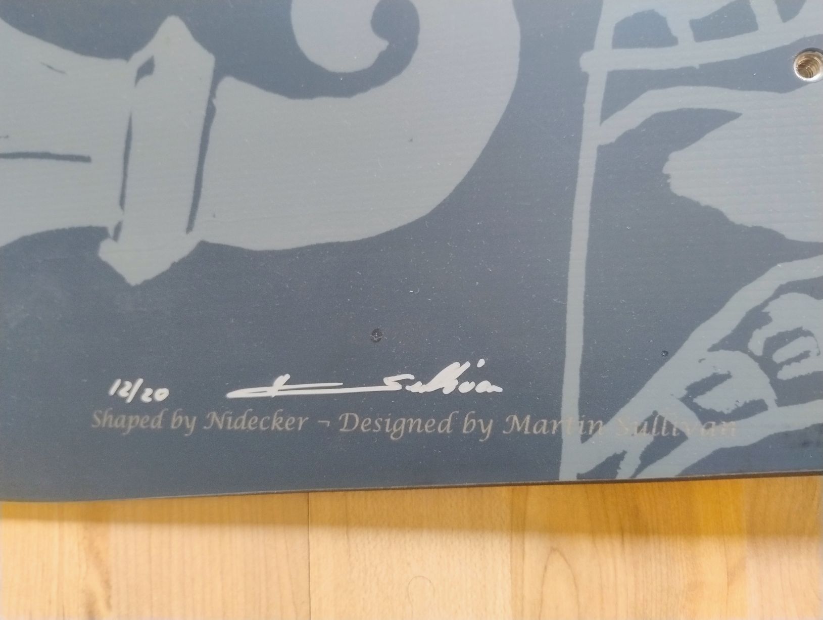 Nidecker Board: Snowboard Basel von Mark Sullivan designt – Nuovo (secondo la descrizione) da Basel venduto da FOmlin 3