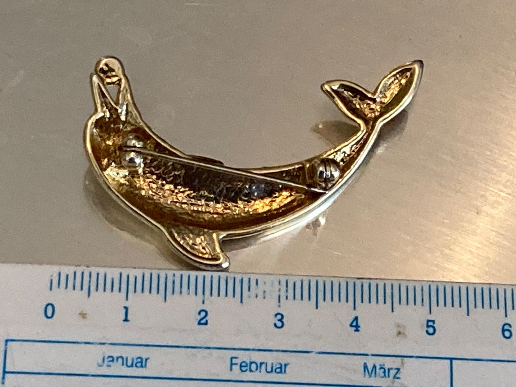 Spille & Fermagli: Broche vintage doré – Usato da Marly venduto da Antigona71 1