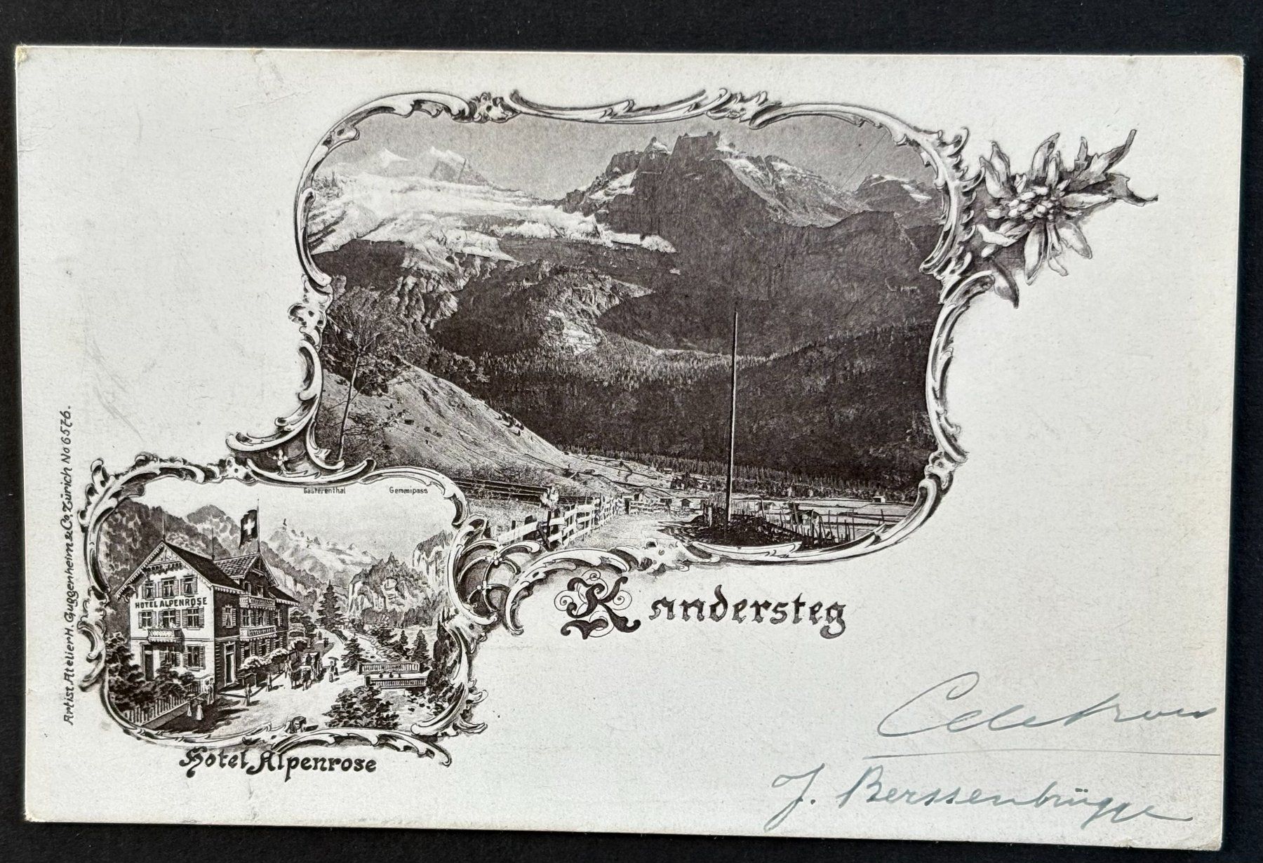 Cartoline postali: ANSICHTSKARTE KANDERSTEG – Usato da Ostermundigen venduto da crazy-horse-1840