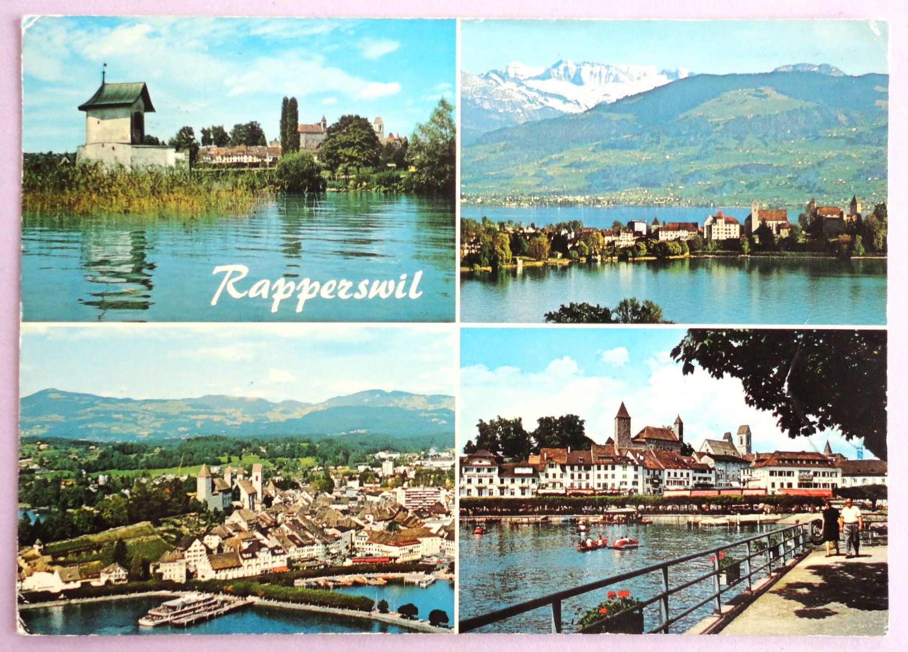Cartoline postali: Rapperswil SG – Difettoso da Fétigny venduto da Billy2miny