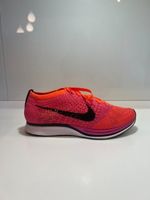 Nike Flyknit Racer Pink Flash/Black-Hyper Crimson, Size 38.5
