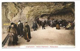 Jungfraubahn (BE) Station Eigerwand - Restaurant - um 1915