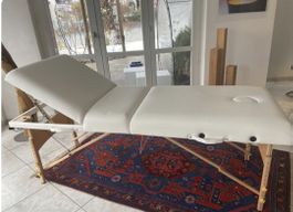 Table de massage TecTake pliable avec sac de transport 