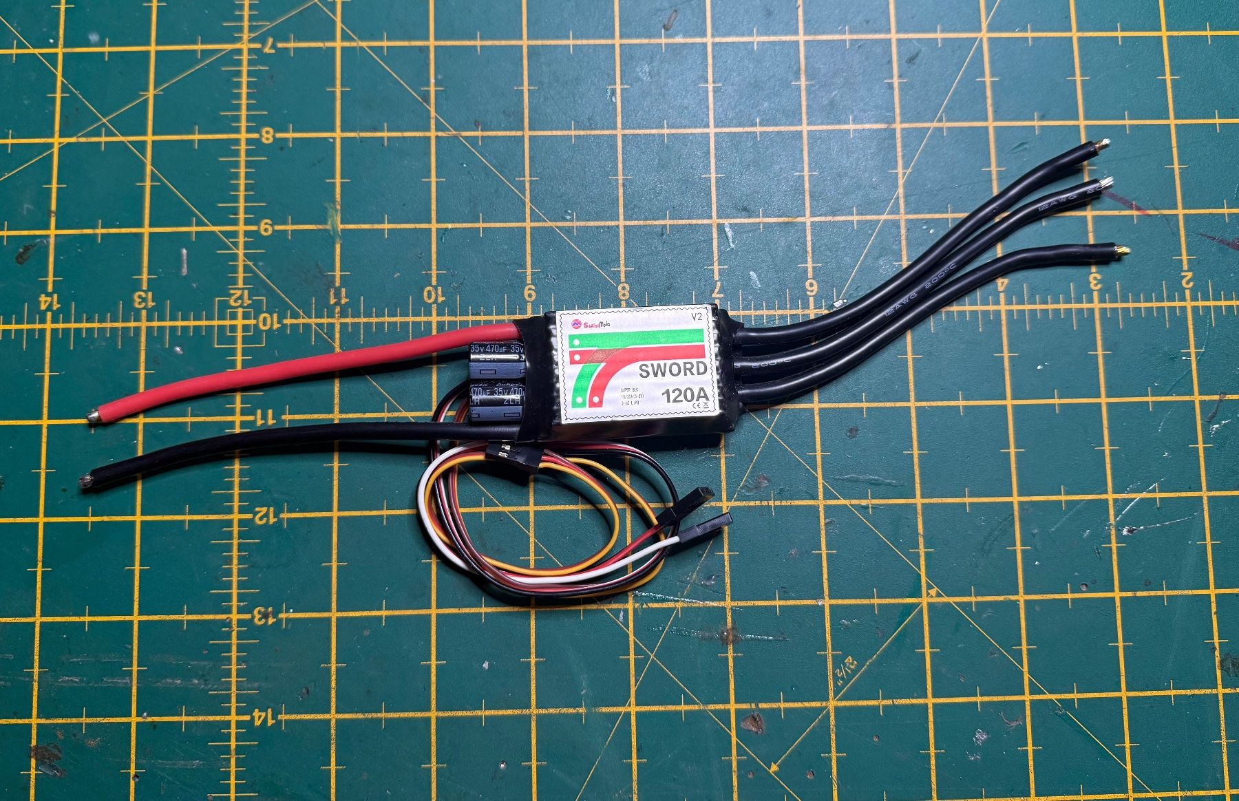Modellismo RC: Sunrise SWORD 120A mit Programmierkarte – Nuovo (secondo la descrizione) da Rombach venduto da mobsi13 1