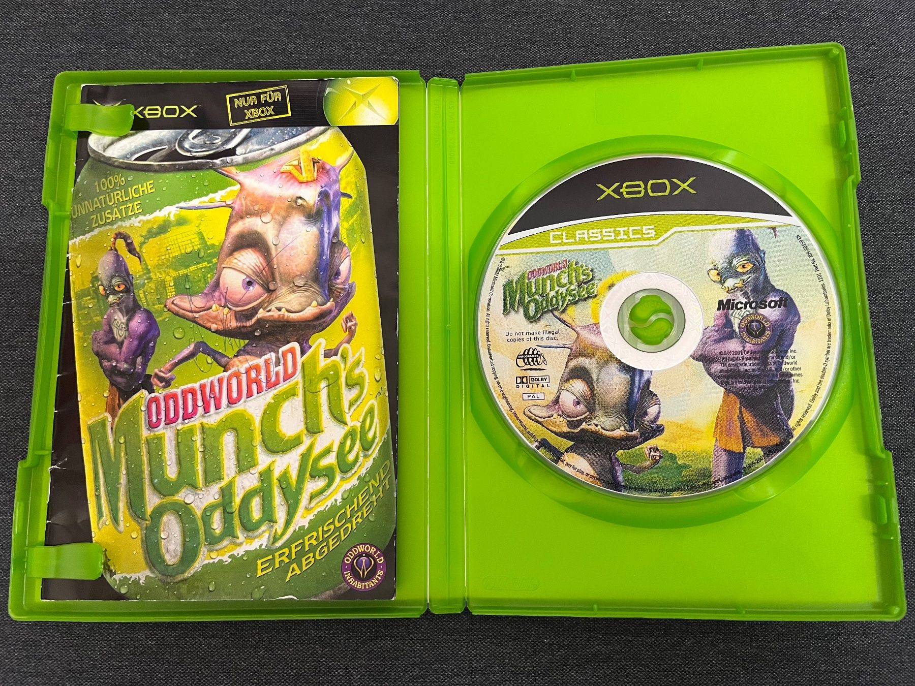 Microsoft Spiele: Oddworld: Munch's Oddysee - Xbox – Gebraucht aus Thalwil von ranx 1