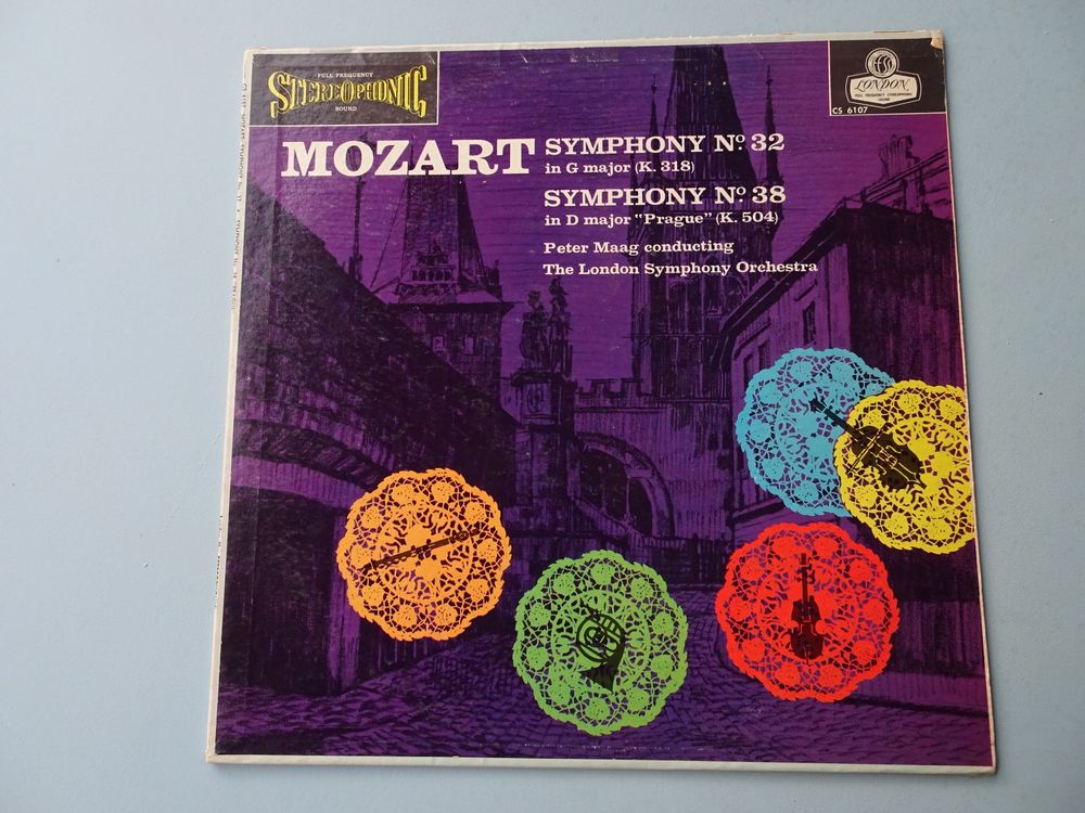 MAAG Mozart Symphony No 32 & 38 London CS 6107 Kaufen auf Ricardo
