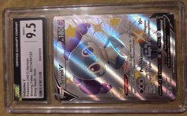 Carta Pokemon Indeedee V SV114/SV122 CGC 9.5