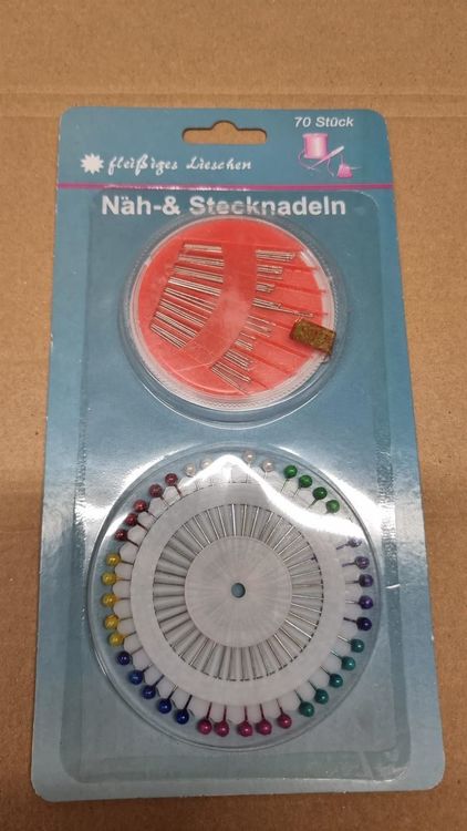 100 Stecknadeln Mit Kugelkopf - Bunte Nähnadeln Für Handarbeit & Dekoration - 40 Mm Sicherheitsnadeln