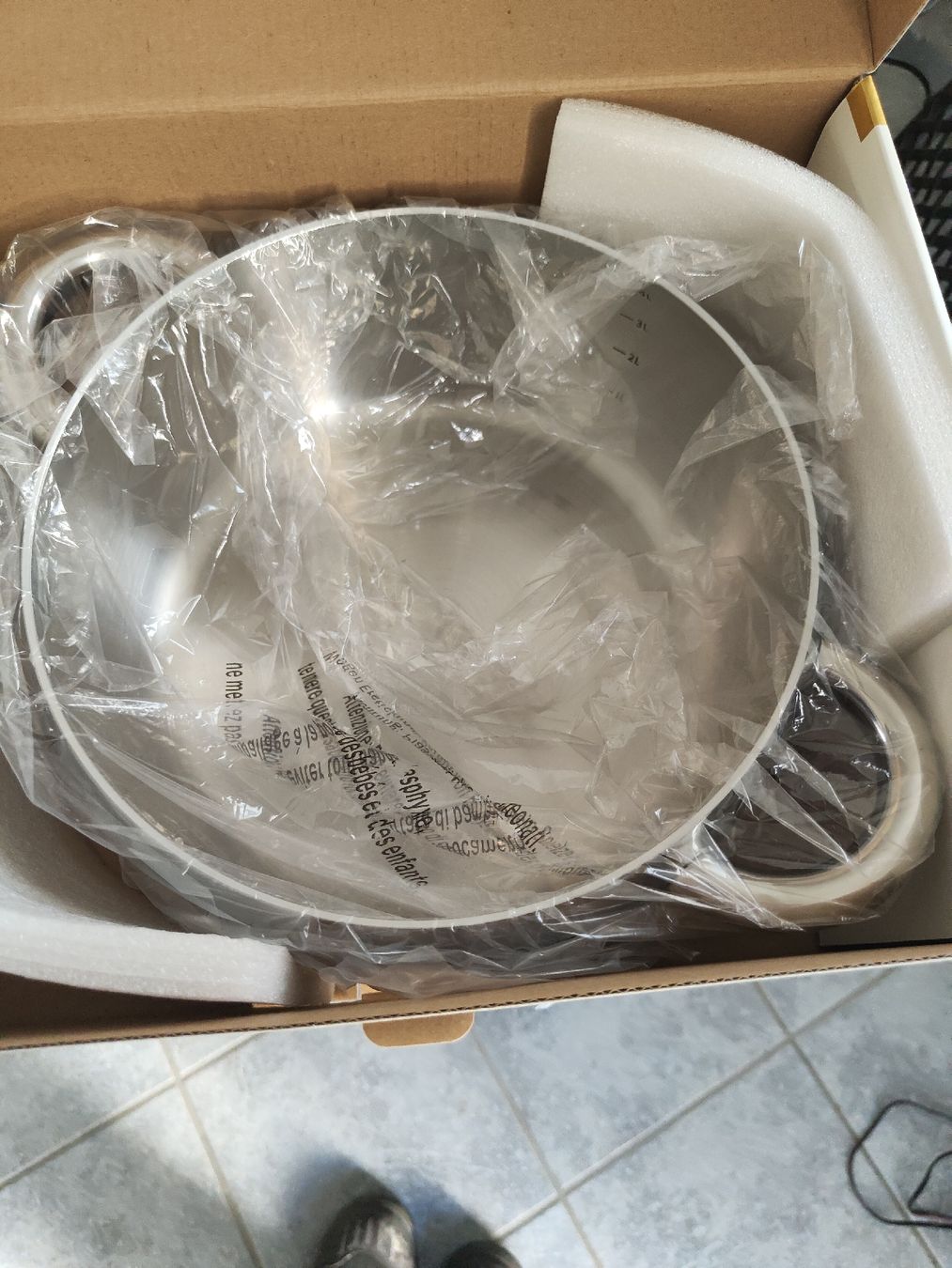 Pentole: Migros Selection Topf 24cm Neu-Unbenutzt! – Nuovo e nell'imballaggio originale da Schlieren venduto da bingo33 3