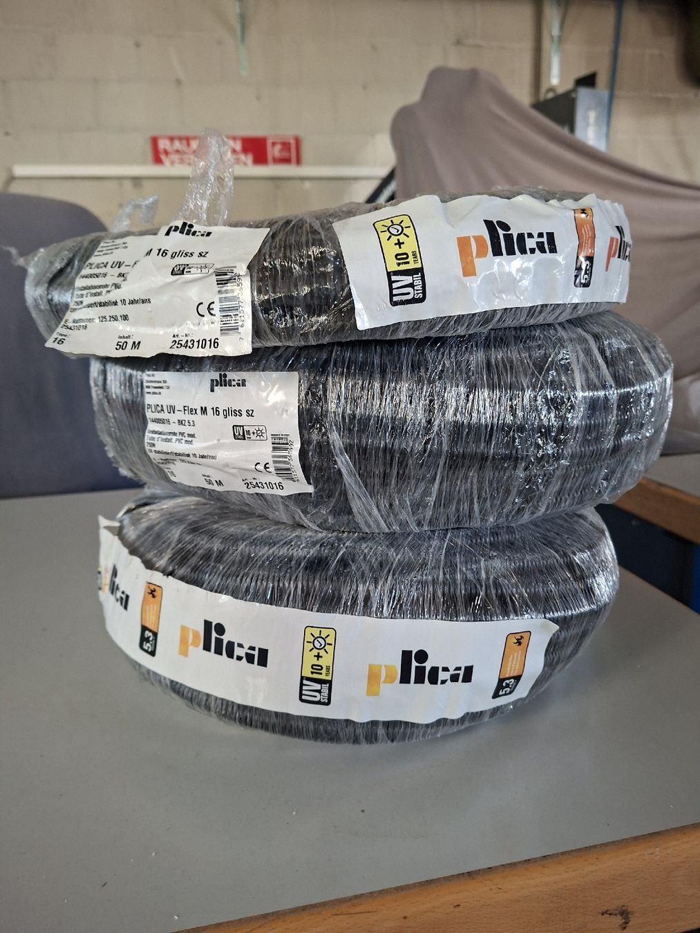 Tubi & Tubi flessibili: Installationsrohr Plica UV-Flex M16,  neu – Nuovo (secondo la descrizione) da Oberhasli venduto da Cortina
