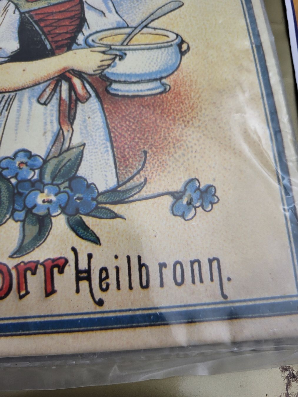 Insegne: Blechschild Knorr Kätchen Heilborn – Nuovo (secondo la descrizione) da Riehen venduto da tamola67 2