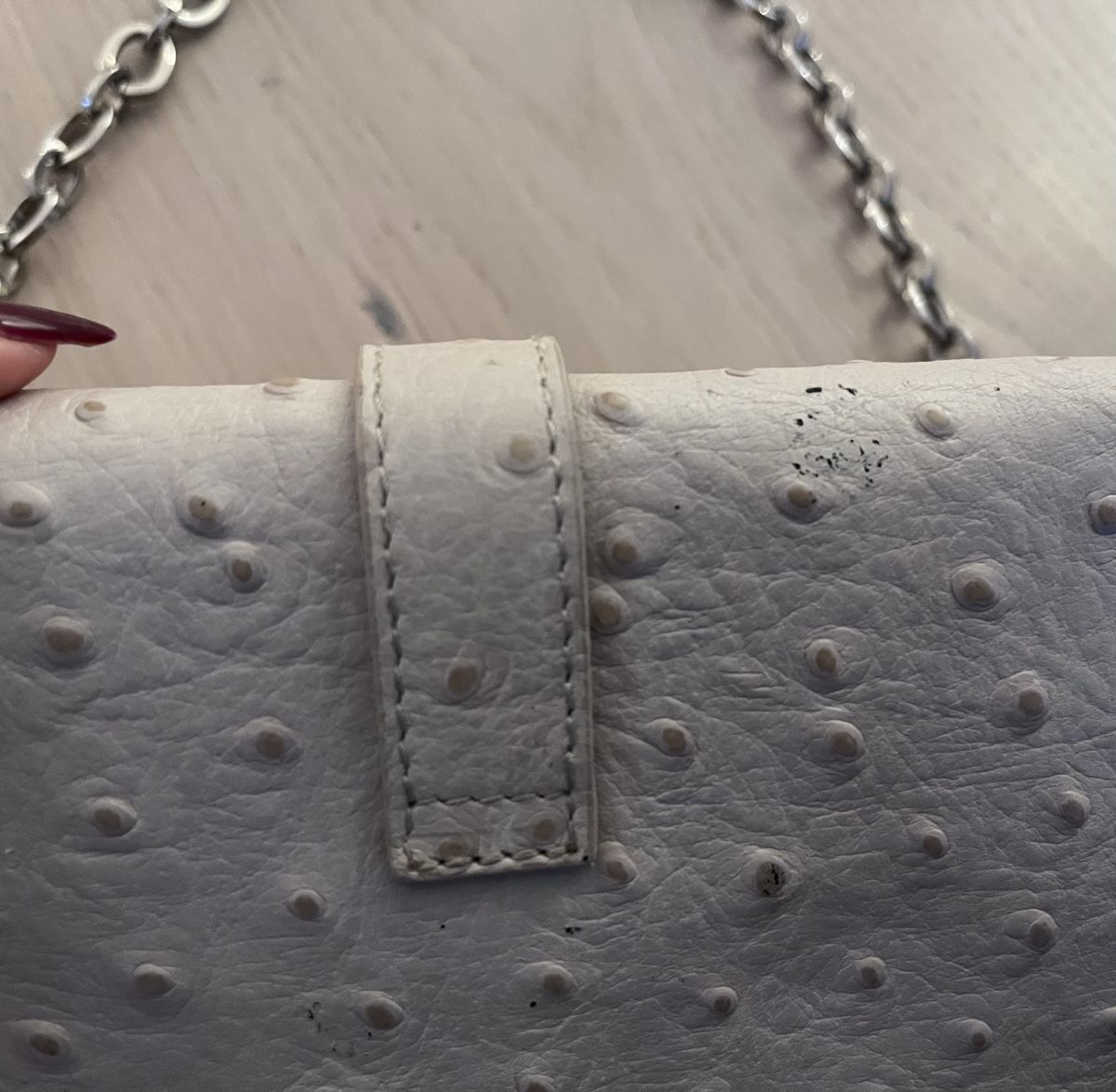 Furla Taschen für Damen: Furla Tasche aus Straussenleder – Gebraucht aus Pfäffikon SZ von humming-bird 4