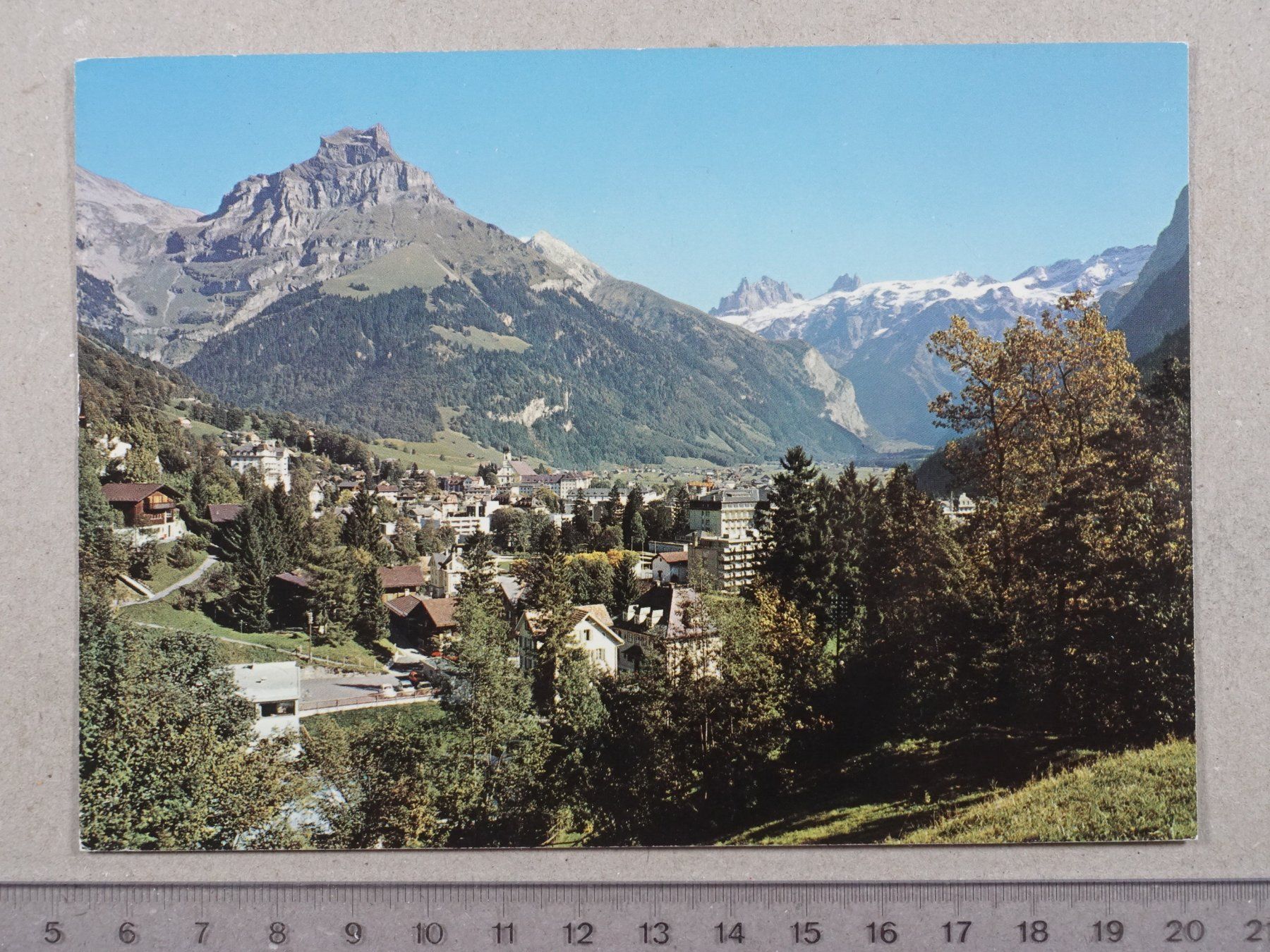 Cartoline postali: Engelberg, 1980 – Usato da Lenzburg venduto da fh1