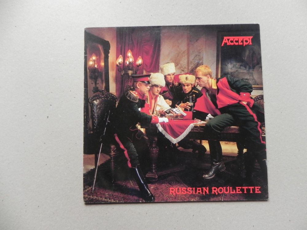LP Deutschland Heavy Metal Accept 1986 Russian Roulette (Gebraucht) in ...