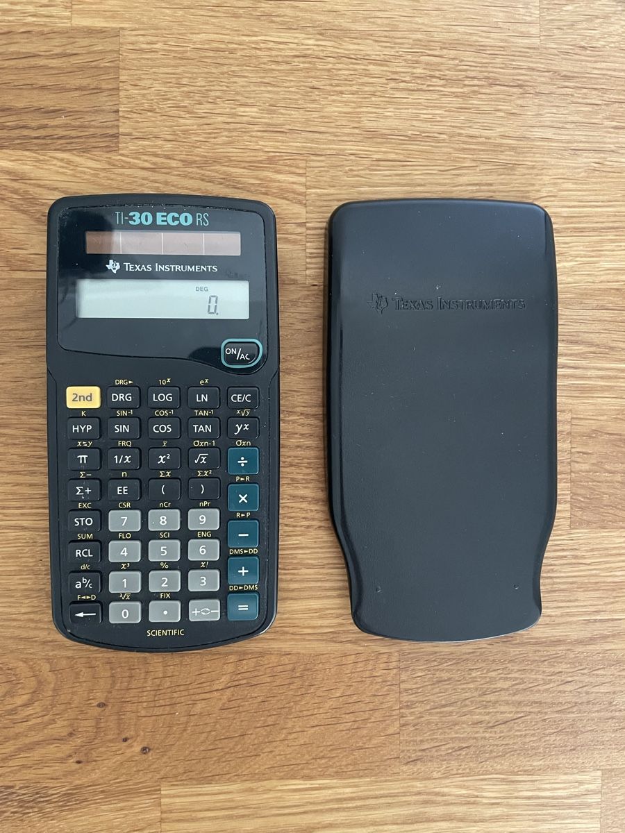 Texas Instruments Calcolatrici tascabili: Taschenrechner Texas Instruments TI-30 ECO RS – Usato da Winterthur venduto da gia_n2cz