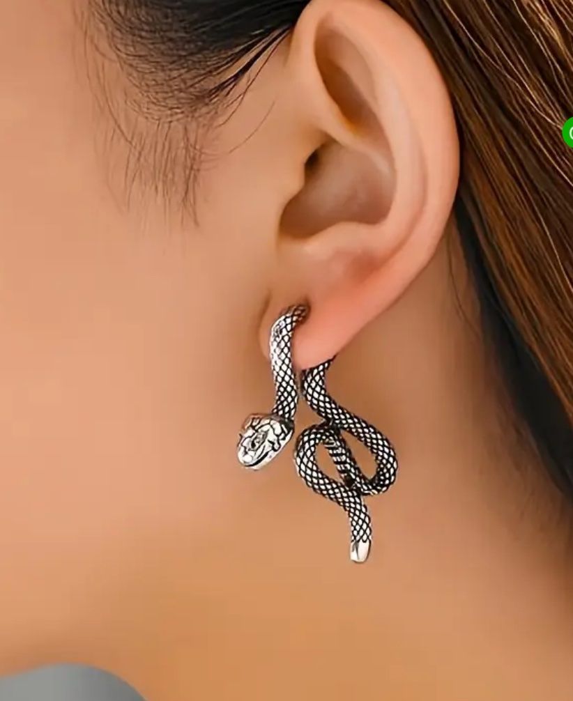 Boucles d'oreille: Schlangen Ohrringe – Neuf avec emballage d'origine à Gams par Mariawicca
