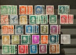 Deutsches Reich Freimarken Lot – Persönlichkeiten
