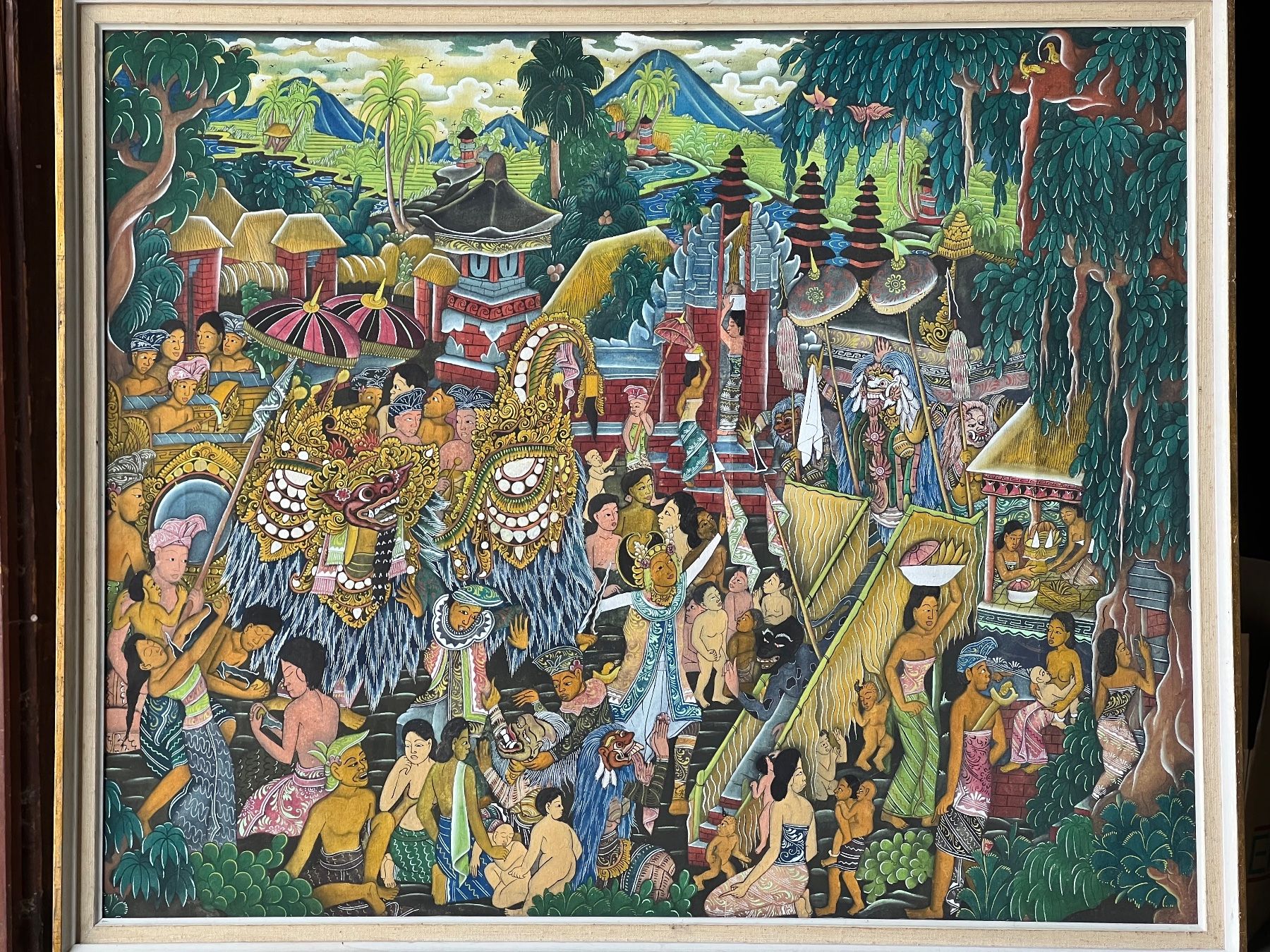 Dipinti: RiesenWerk BALI KUNST! – Usato da Basel venduto da pmART 1