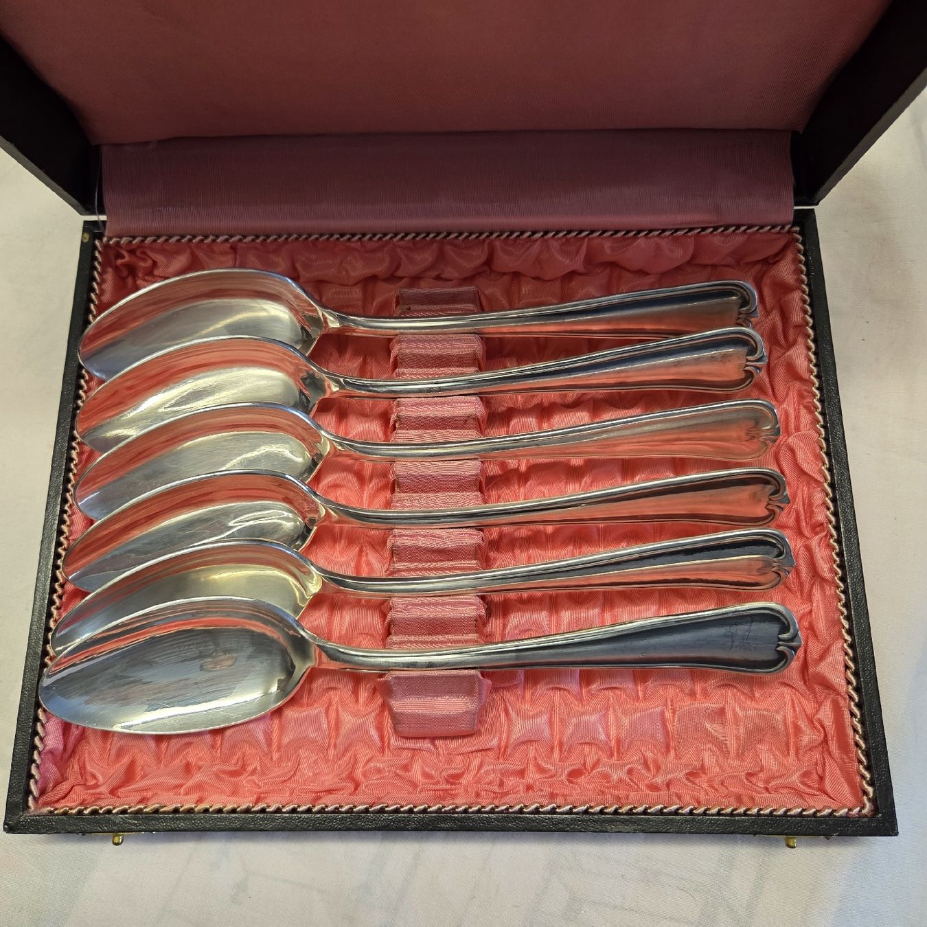 Cucchiai: 6x Versilberte Suppenlöffel 90ziger – Usato da Stans venduto da Ducati16