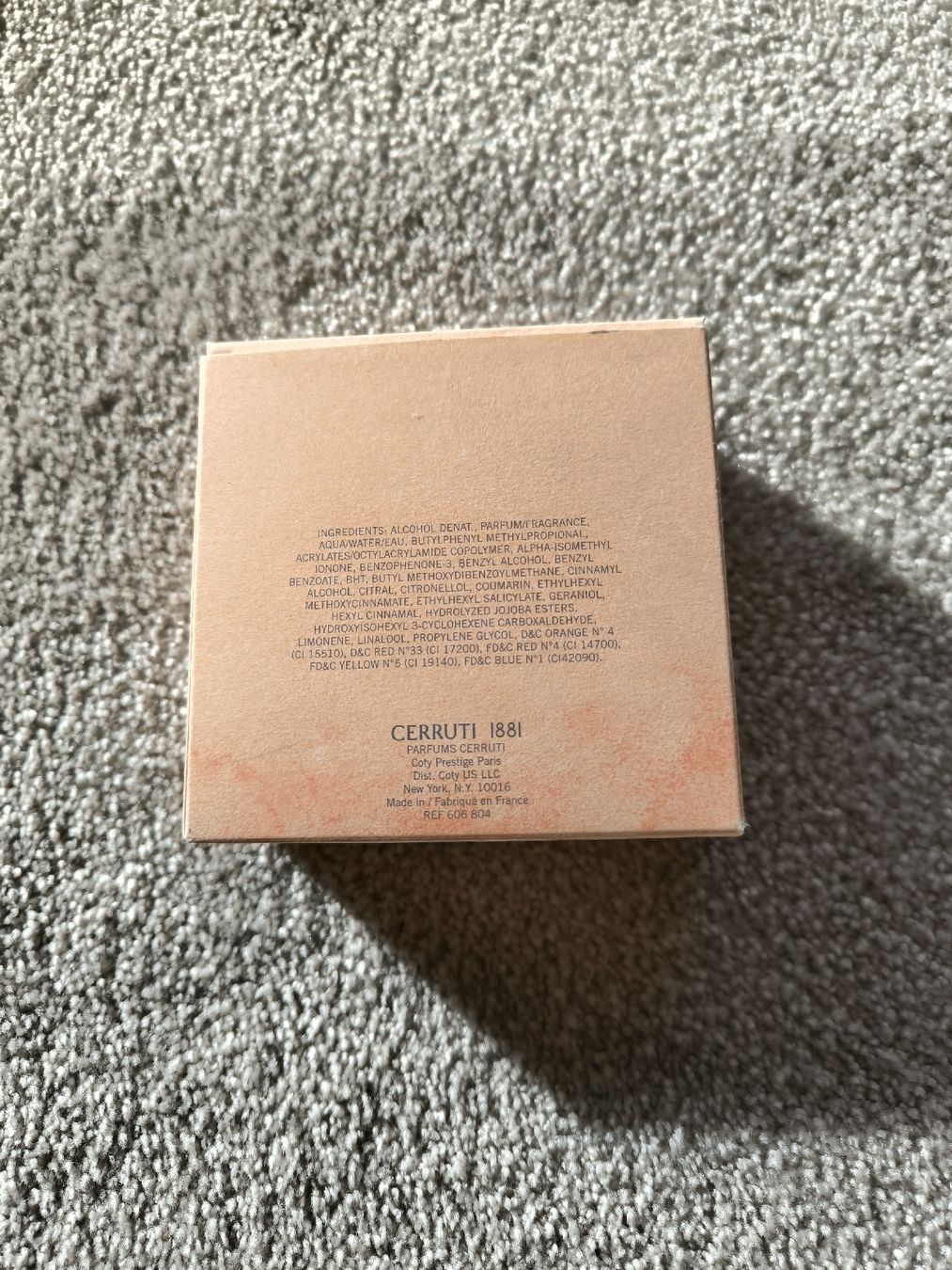 Cerruti Profumi & Eau de Toilette: Cerruti 1881 Eau de Toilette 100ml – Usato da Zug venduto da LindaManga 3