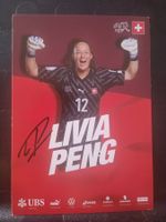 Livia Peng - handsignierte SFV Karte - ⚽🏆