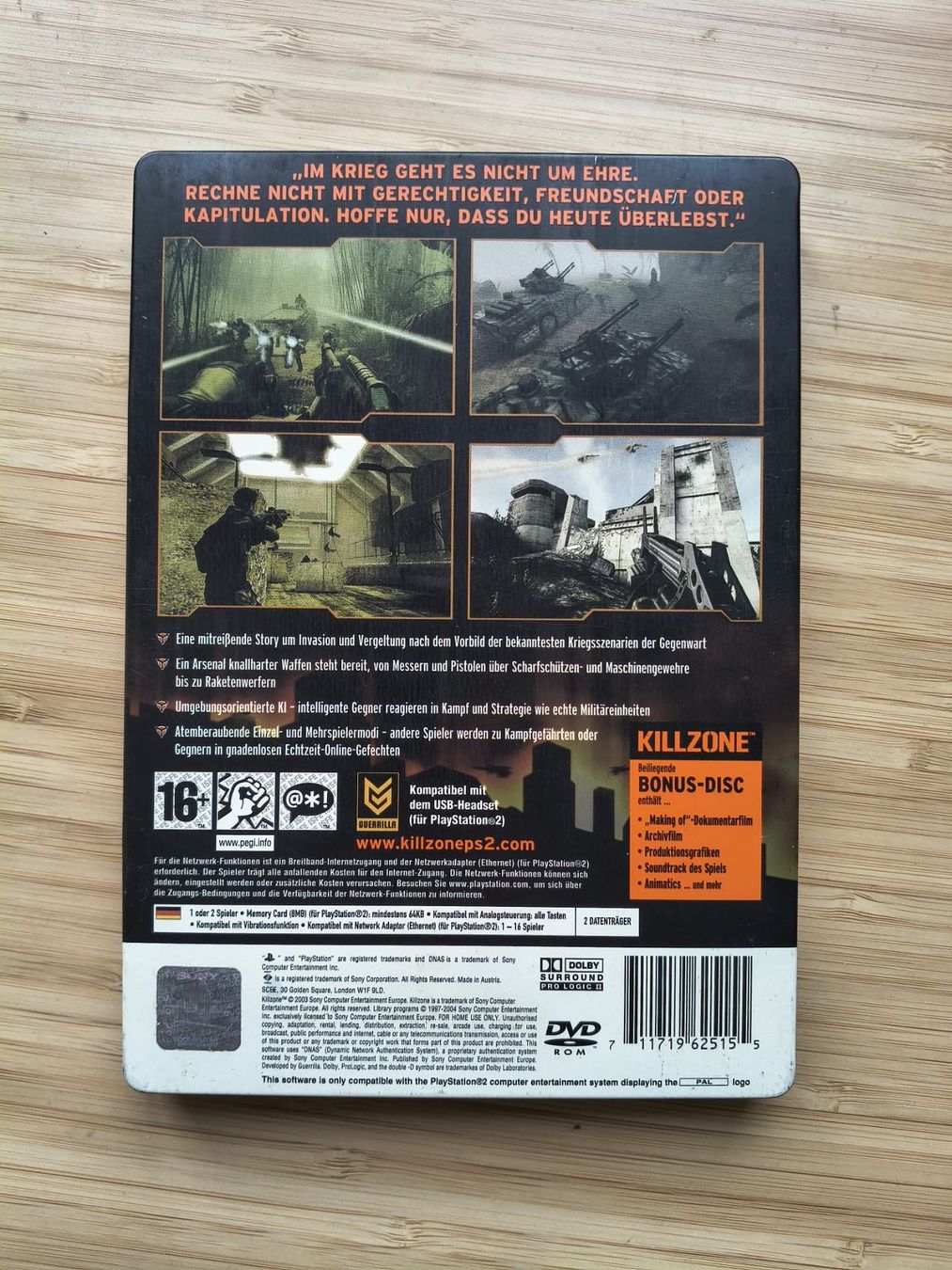 Giochi: Killzone 1 - Collectors Edition (PS 2) – Usato da Riedholz venduto da ste_96cd 1