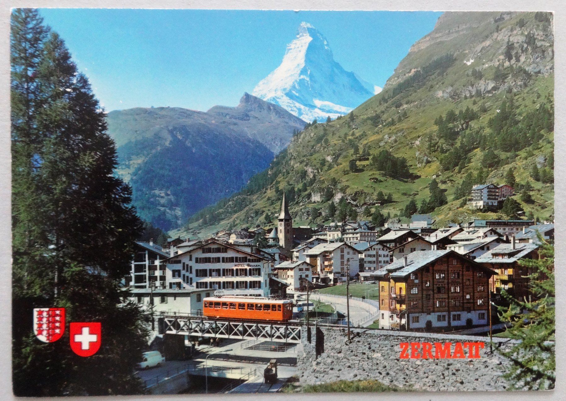 Cartes postales: Zermatt - Gornergratbahn - Matterhorn – Défectueux à Fétigny par Billy2miny